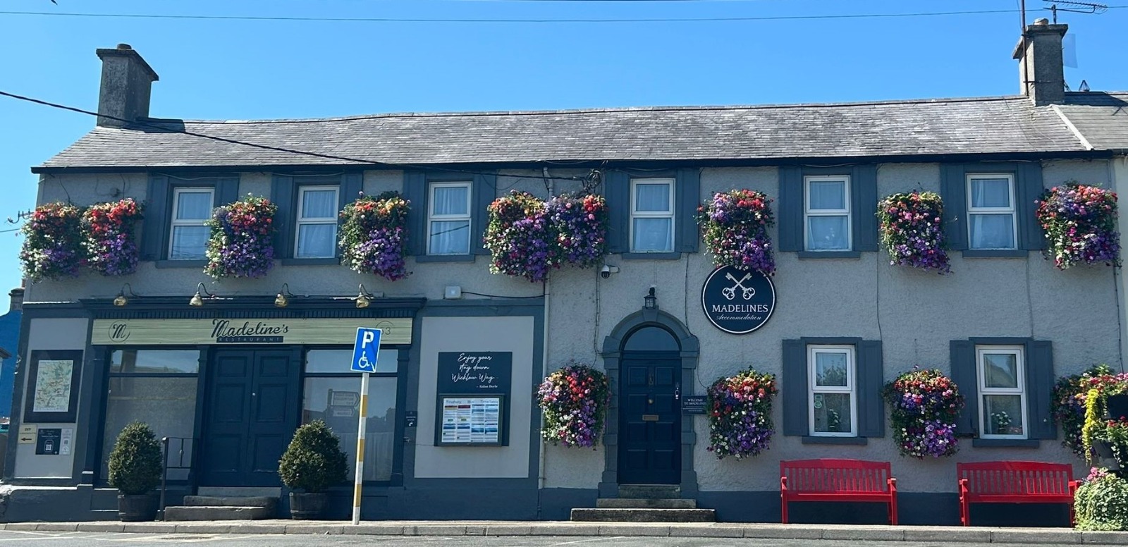 Madeline's Accommodation on Dwyer Square, Tinahely